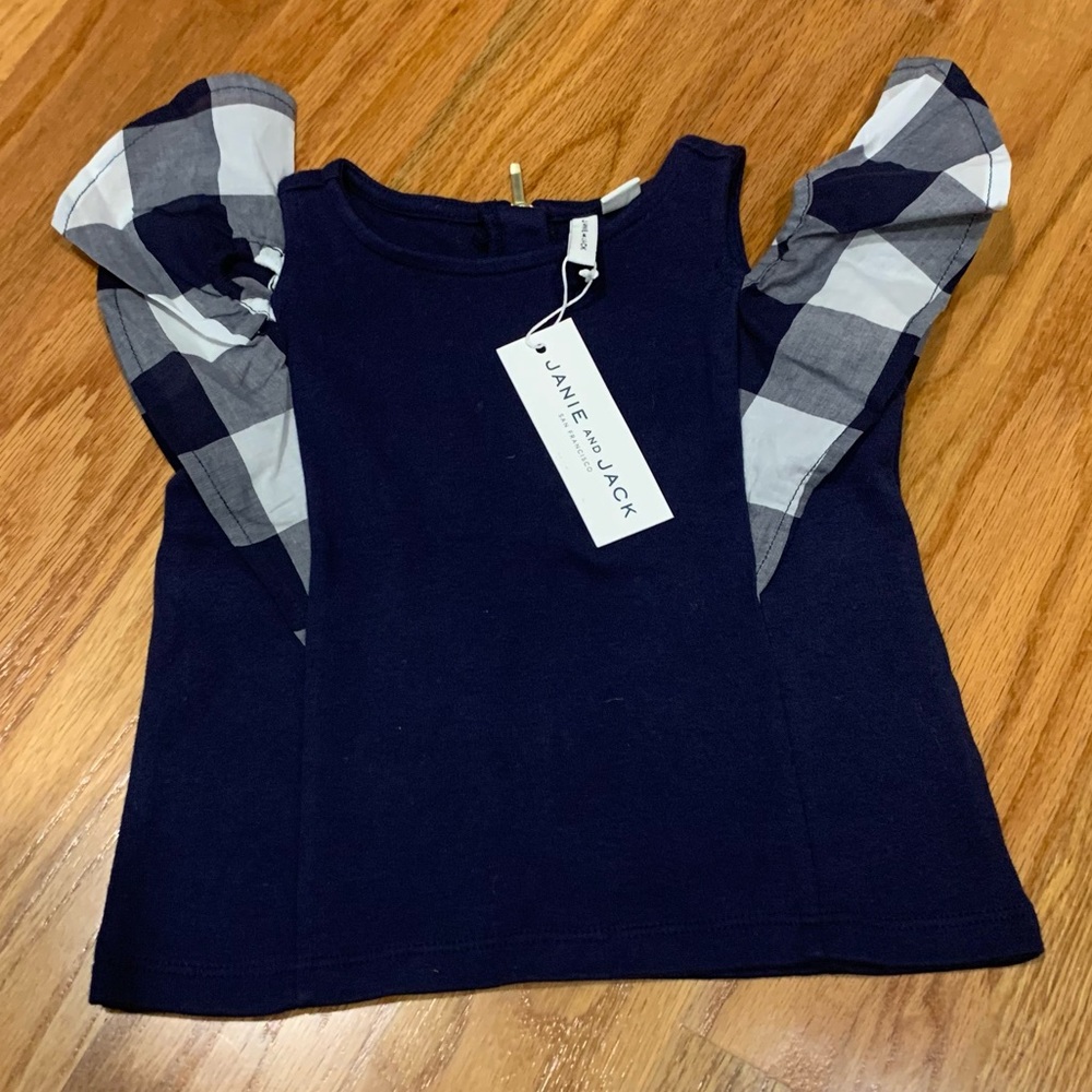 Janie and Jack cold shoulder top